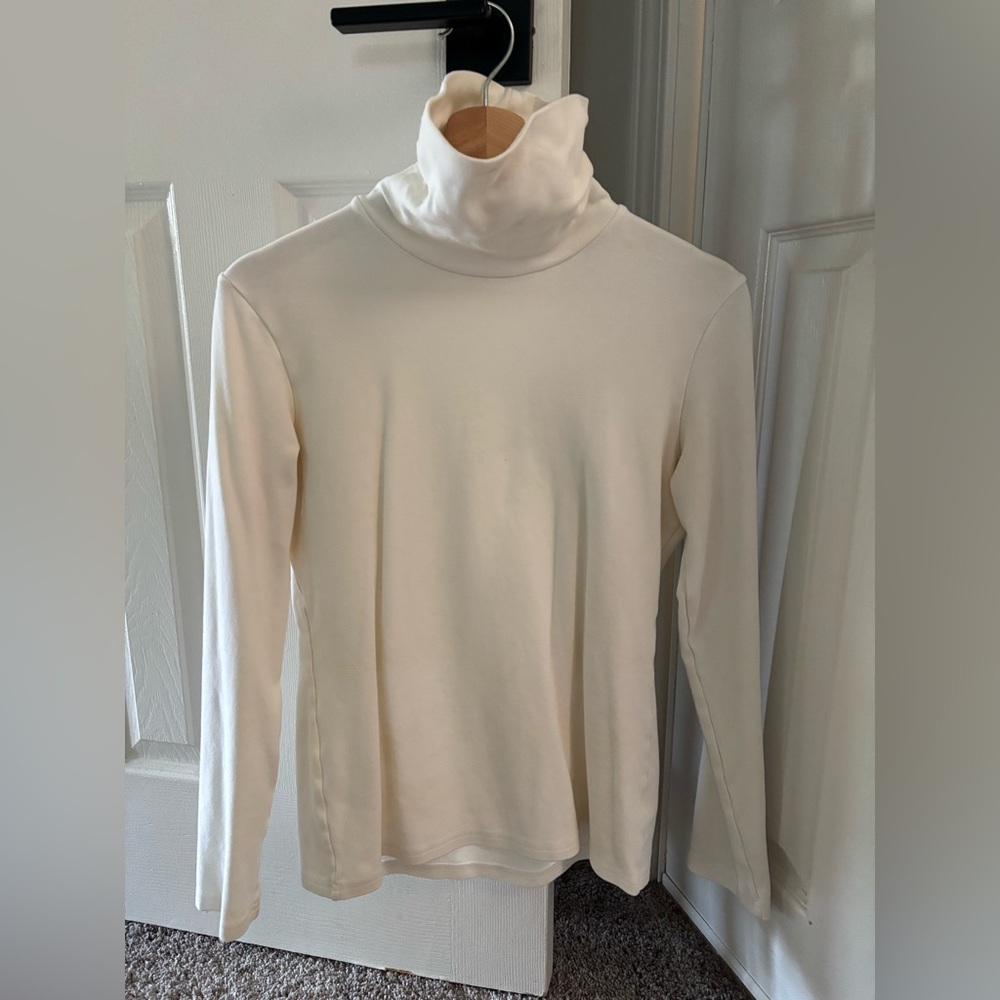 White Turtleneck
